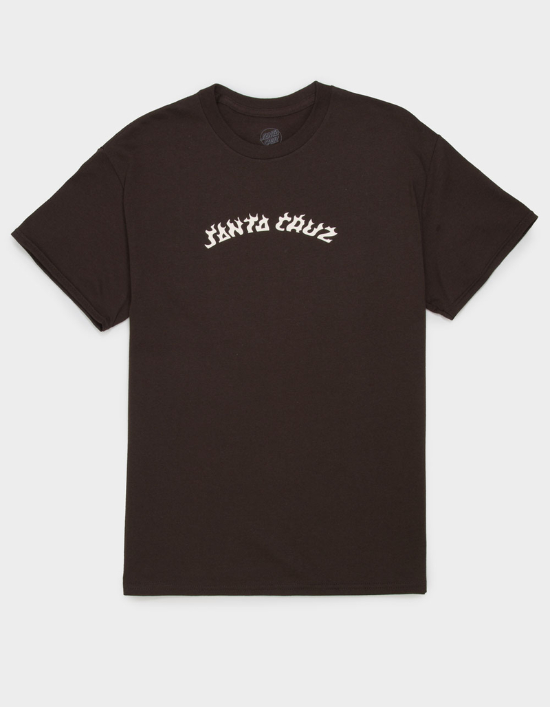 SANTA CRUZ Flame Arc Mens Tee image number 0