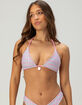 MALIBU SKYYE Island Oasis Reversible Triangle Bikini Top image number 2