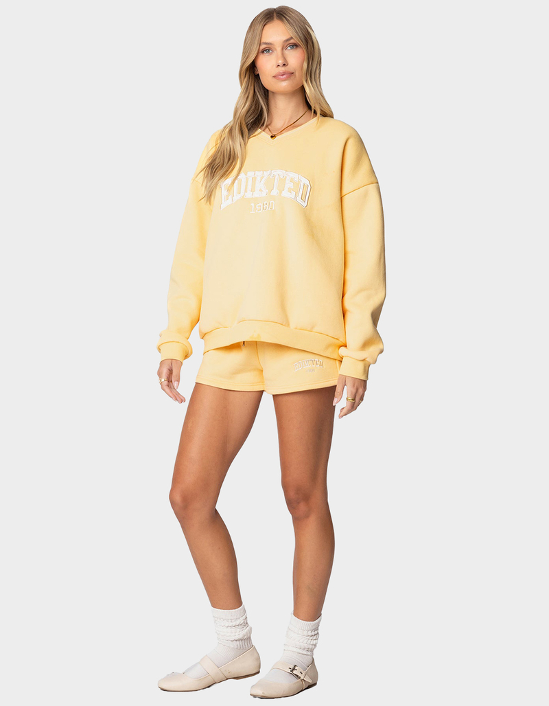 EDIKTED Edikted Girl Shorts YELLOW Tillys