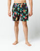 PUBLIC ACCESS Jungle Mens Volley Shorts image number 3