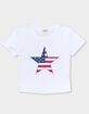 STAR Americana Womens Baby Tee image number 2