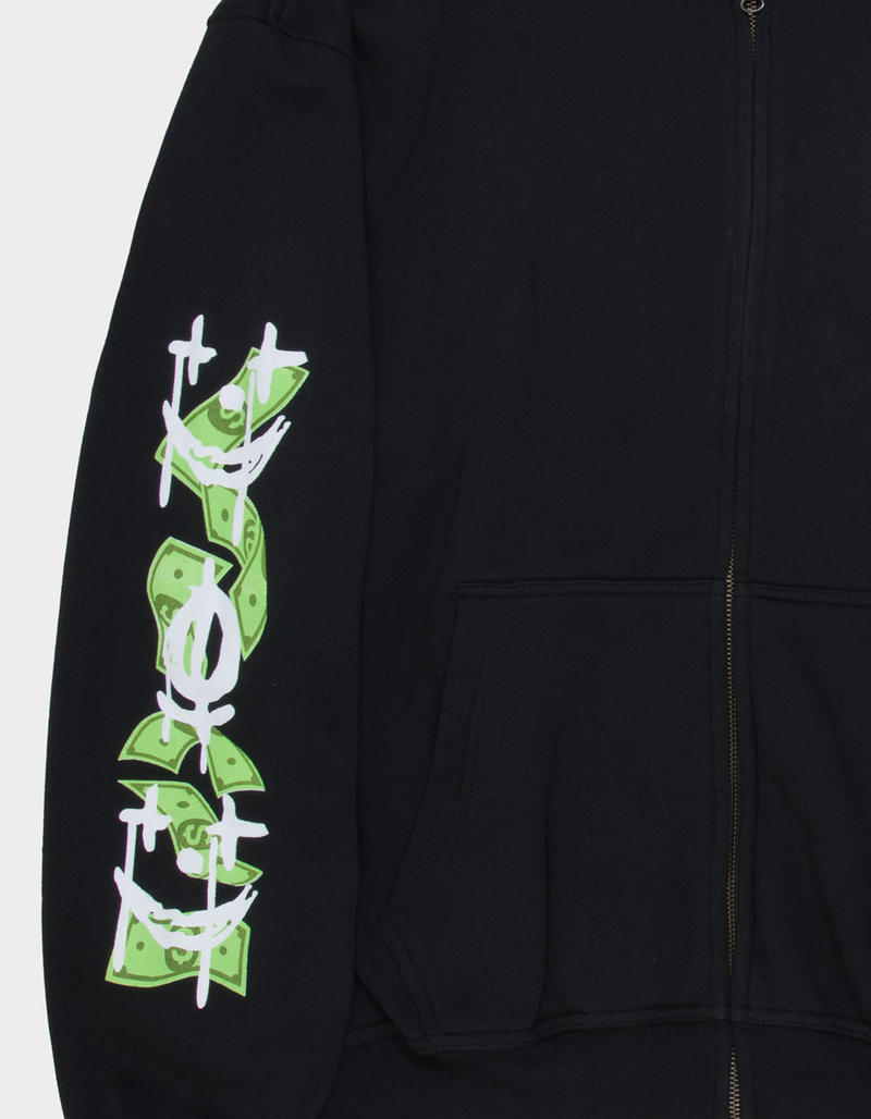 ROM More Stack Mens Zip-Up Hoodie image number 3