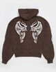 VON DUTCH Wings Mens Zip-Up Hoodie image number 2