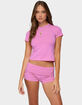EDIKTED Marleaux Fitted Tee image number 1