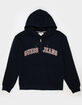 GUESS JEANS Logo Patch Mens Zip-Up Hoodie image number 1