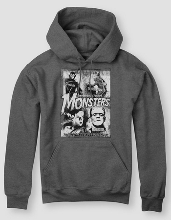 UNIVERSAL MONSTERS Vintage Horror Unisex Hoodie Primary Image