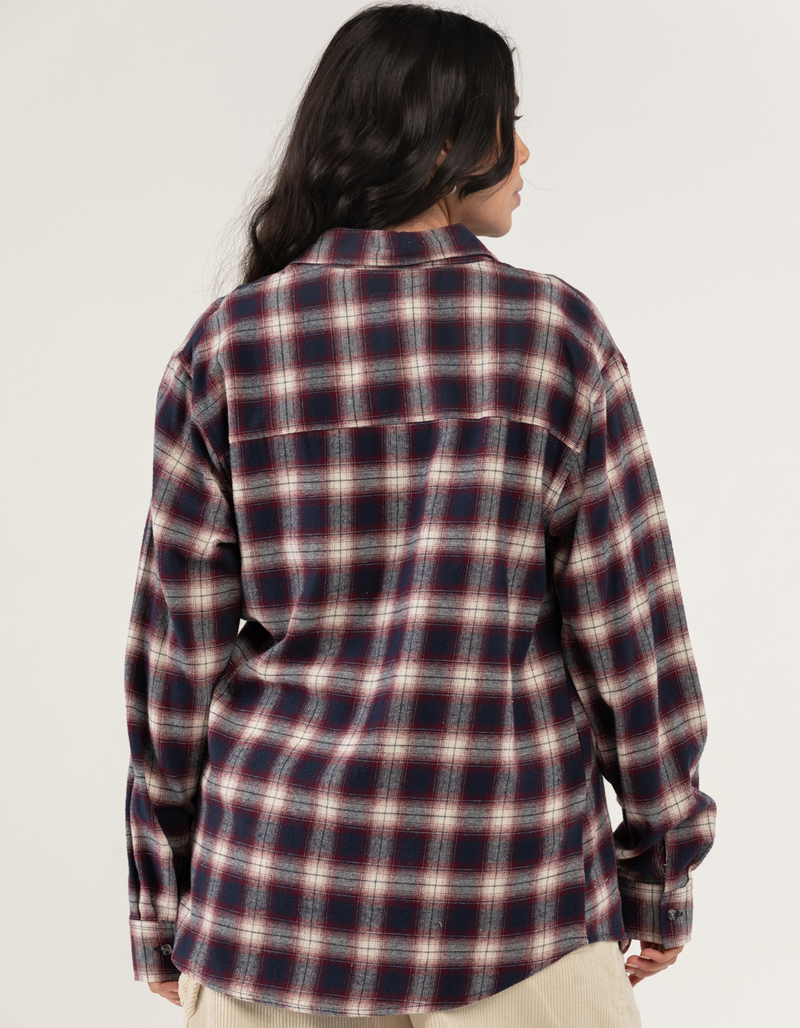 RSQ Womens Plaid Oversized Flannel image number 2