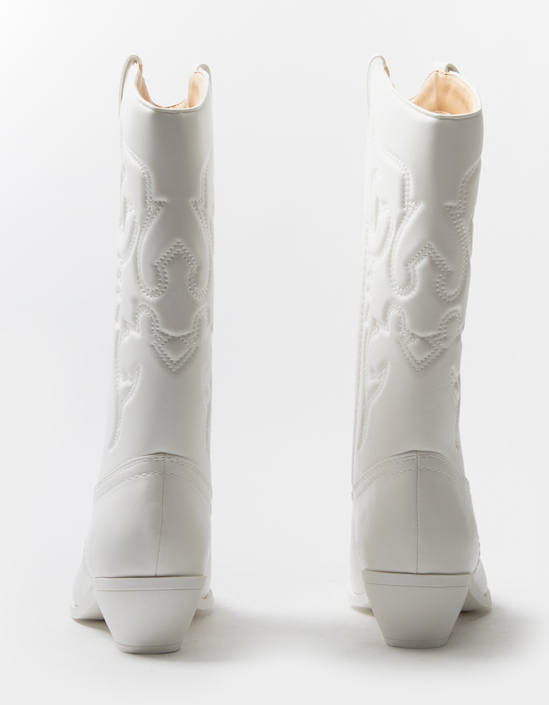 SODA Reno Womens Tall Cowboy Western Boots image number 3