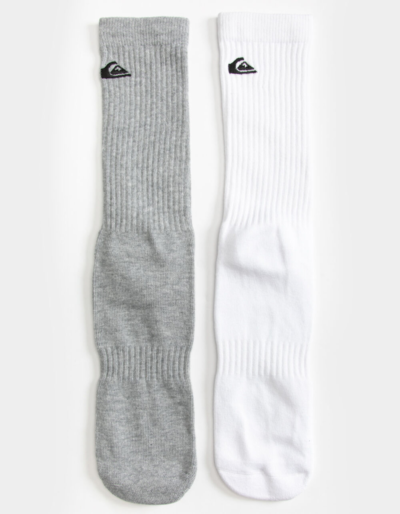 QUIKSILVER 2 Pack Mens Crew Socks image number 0