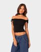 EDIKTED Jess Off Shoulder Top image number 2
