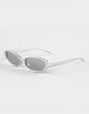 RSQ Rectangle Shimmer Plastic Sunglasses image number 2