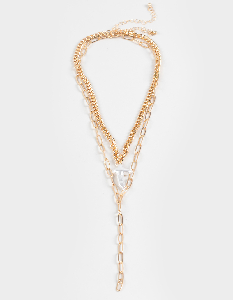 FULL TILT Lariat Cross Necklace image number 0