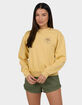 SALTY CREW Queen Palm Womens Boxy Crewneck Sweatshirt image number 1