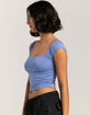 TILLYS Off The Shoulder Womens Top image number 3