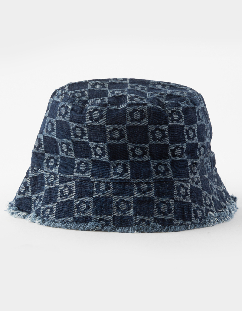 DAVID & YOUNG Checker Floral Bucket Hat image number 0