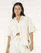 RIP CURL Sunset Luau Embroidered Womens Shirt image number 1