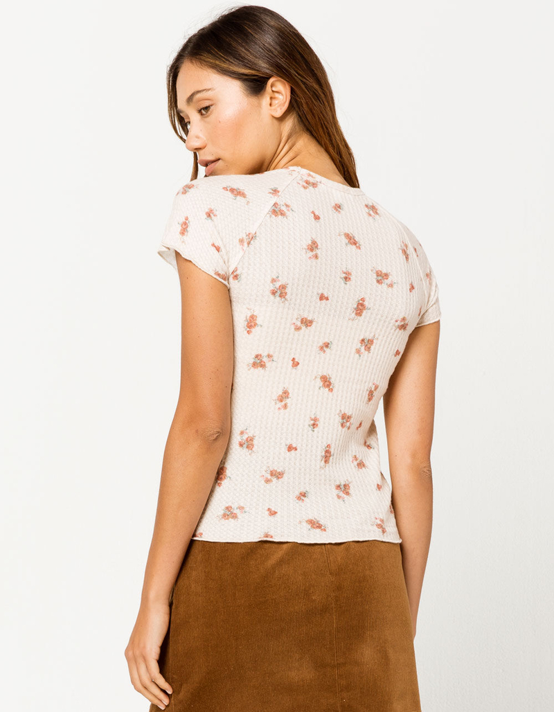 COCO & JAIMESON Floral Womens Tee image number 2