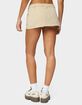 EDIKTED Camelia Denim Mini Skort image number 3
