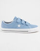 CONVERSE One Star Pro 3v Ox Light Blue & White Velcro Shoes image number 1