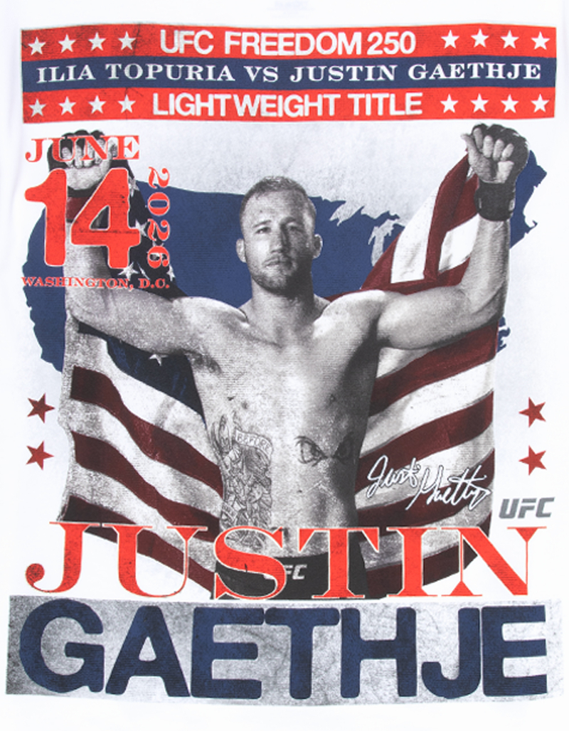 UFC Gaethje Hands Mens Boxy Tee image number 2
