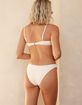 DIPPIN' DAISY'S Zen Knotted Triangle Bikini Top image number 3