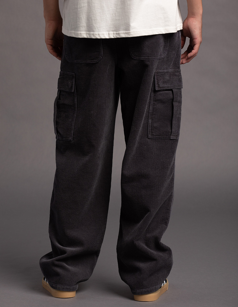 RSQ Mens Loose Corduroy Cargo Pants image number 3