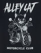 9TH LIFE Alley Cat Motorcycle Club Mens Tee image number 3