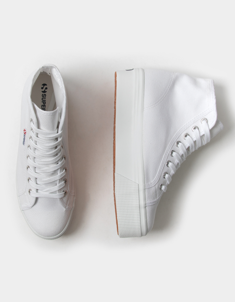 SUPERGA 2705 Hi Top Womens Platform Shoes image number 4