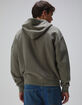 RSQ Mens Washed Zip-Up Oversized Hoodie image number 8