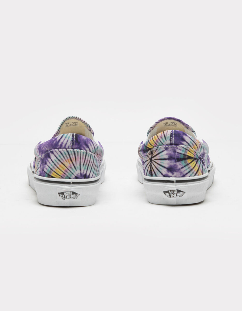 VANS Tie Dye Womens Classic Slip On Shoes image number 3