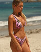 VYB SWIM Shady Palms Naomi Wide Strap Bikini Top image number 4