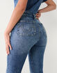 TRUE RELIGION Denim Flare Womens Jumpsuit image number 6