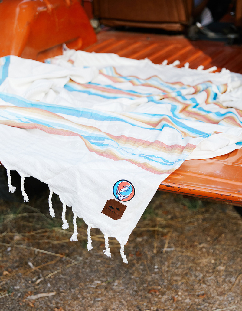 SLOWTIDE x The Grateful Dead Cosmic Creek Throw Blanket image number 1