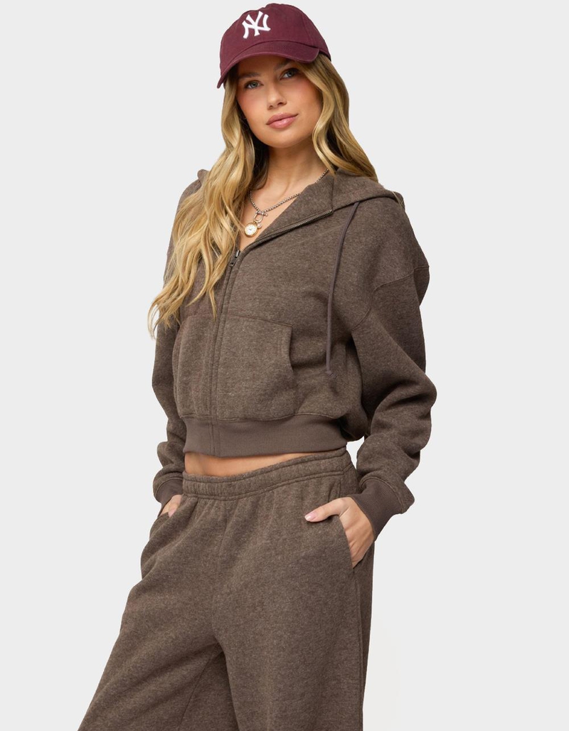 EDIKTED Laulie Zip Up Hoodie image number 1