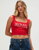 VON DUTCH Logo Womens Square Neck Tank Top image number 1