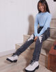 RSQ Girls 90s Acid Wash Jeans image number 8