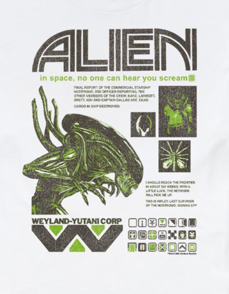 ALIEN Weyland Corp Poster Unisex Tee image number 1