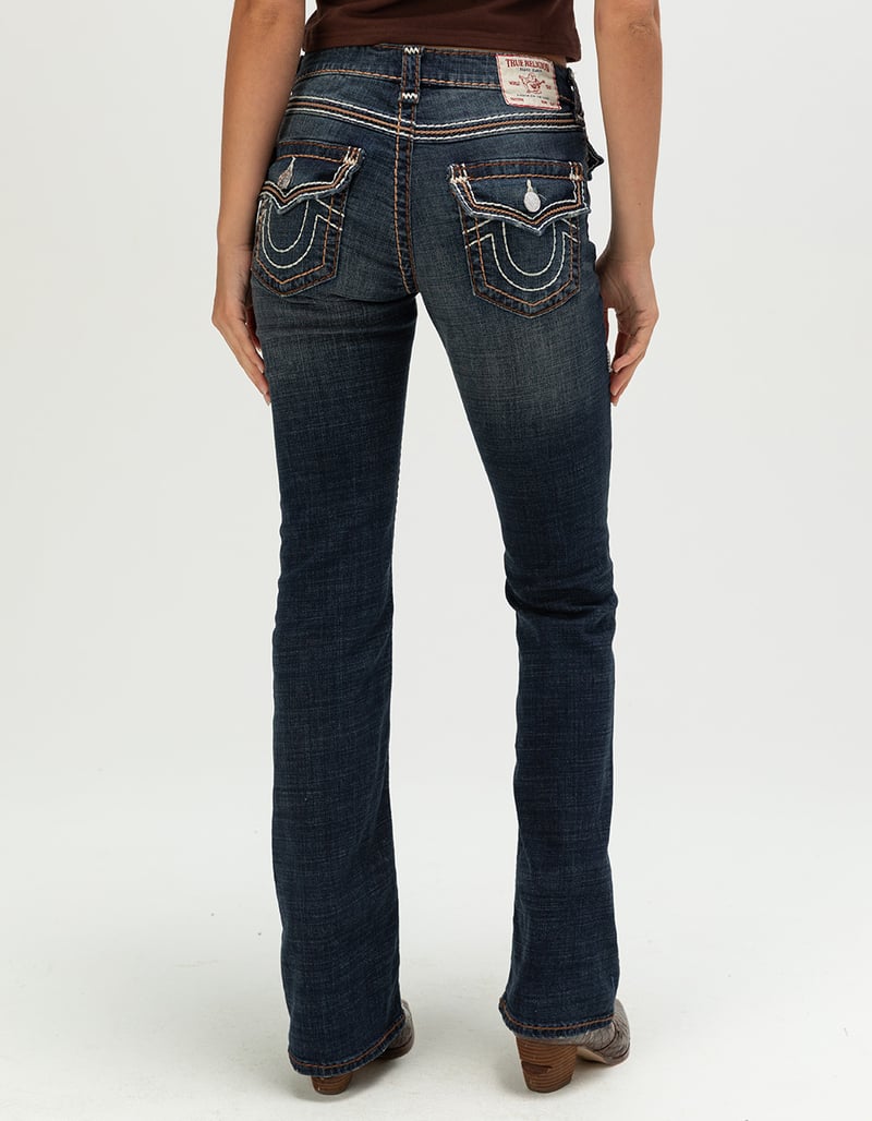 TRUE RELIGION Becca Mid Rise Super T Womens Bootcut Jeans image number 1
