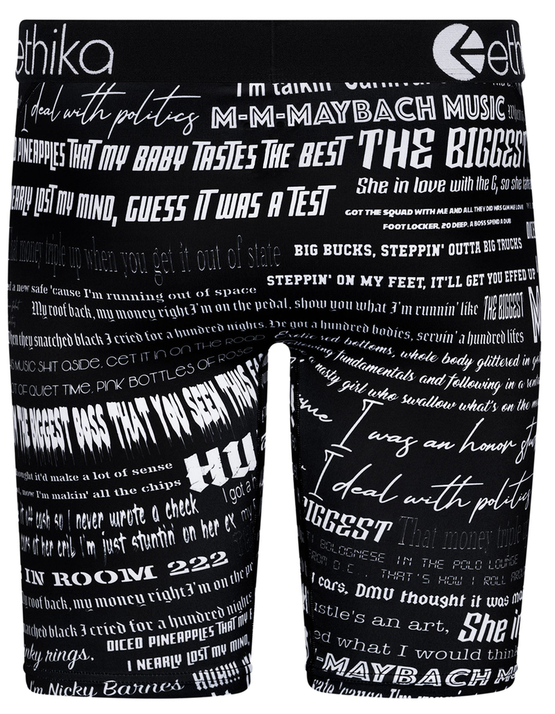 ETHIKA Rick Ross Rap God Staple Mens Boxer Briefs image number 2