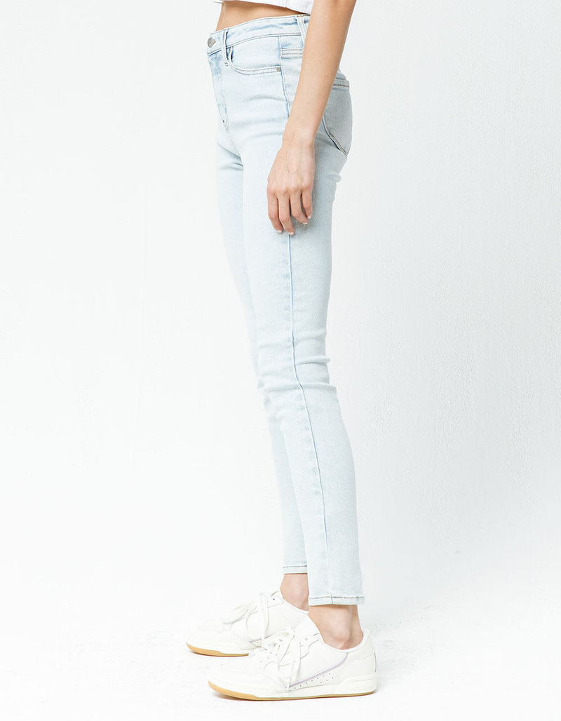RSQ High Rise Bleach Womens Skinny Jeans image number 1