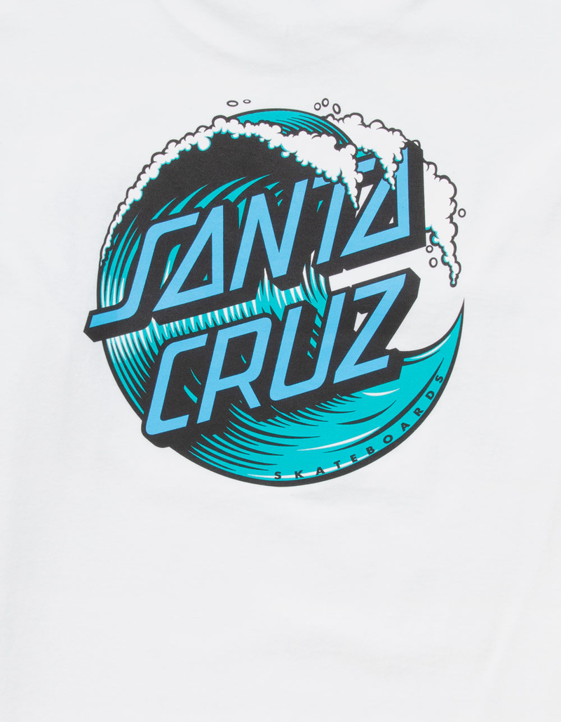 SANTA CRUZ Wave Dot Mens Long Sleeve Tee image number 2