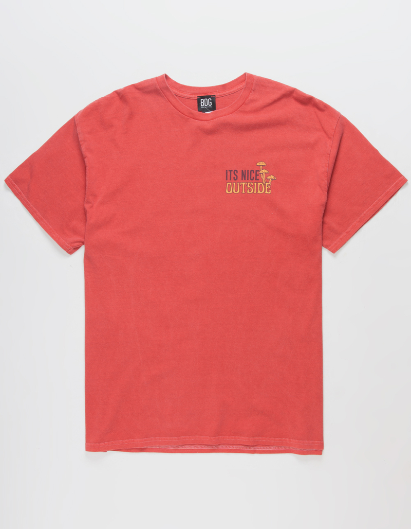 BDG Urban Outfitters Mushroom Outside Mens Tee image number 1