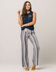 IVY & MAIN Stripe Womens Linen Pants image number 4