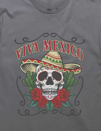 MEXICO Viva Sugar Skull Unisex Tee Alternative Image