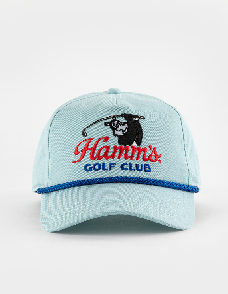 AMERICAN NEEDLE Hamm's Golf Club Roscoe Snapback Hat image number 1