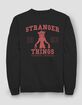 STRANGER THINGS Collegiate Unisex Crewneck Sweatshirt image number 1
