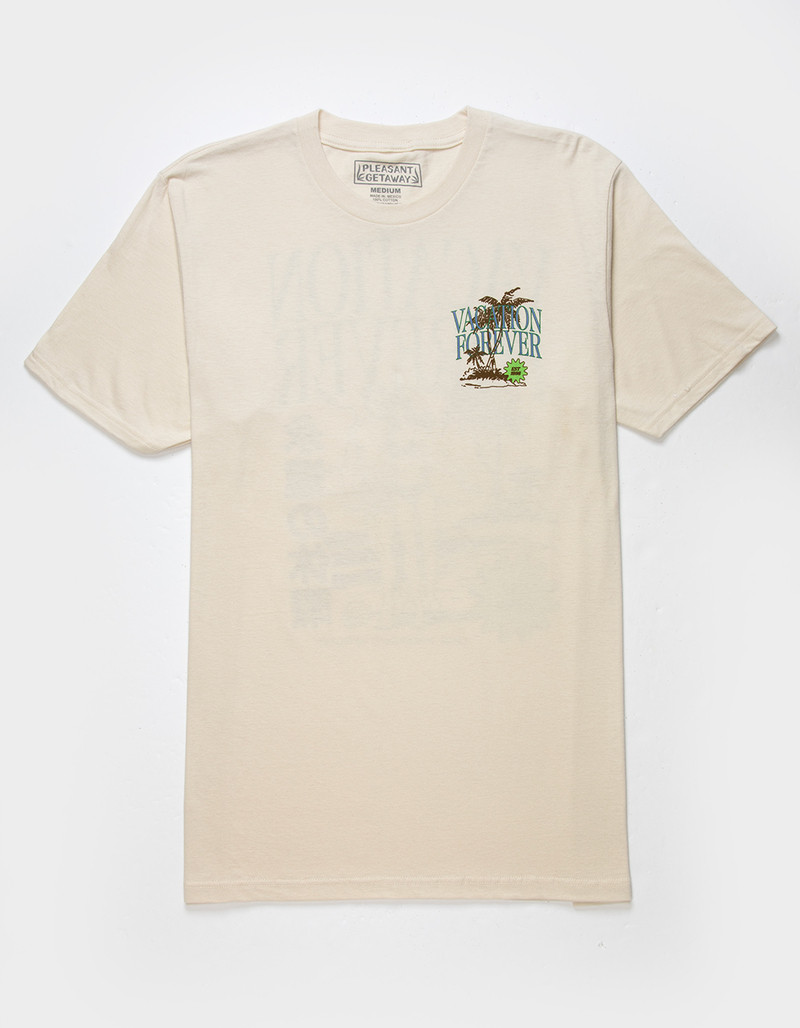 PLEASANT GETAWAY Vacation Forever Mens Tee image number 1