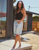 LEVI'S Womens Middy Jorts - Abraided Art image number 1