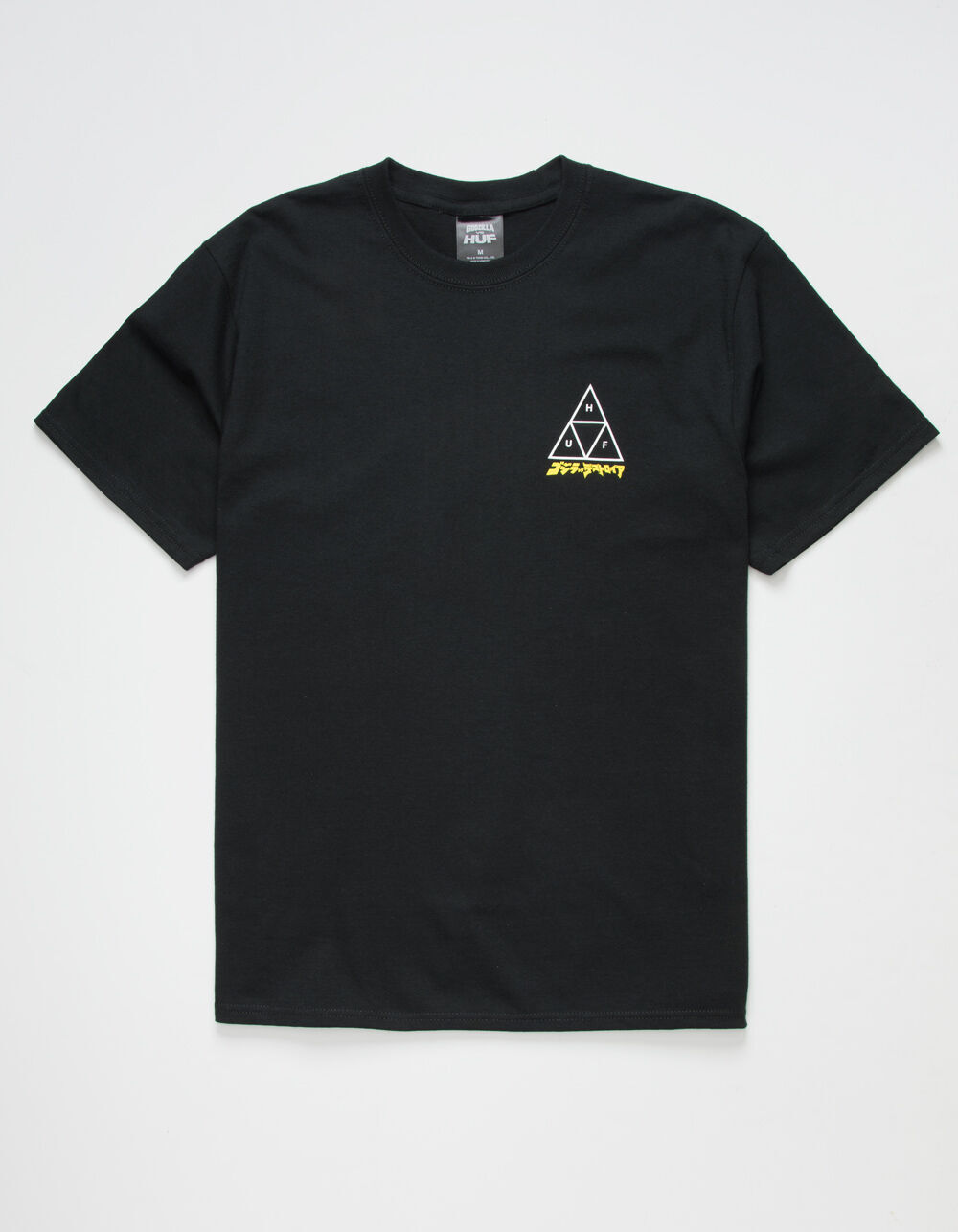 HUF x Godzilla Mens T-Shirt - BLACK | Tillys