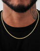 GLD 4mm Rope Chain Necklace image number 1